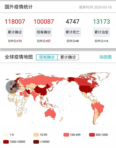 国外疫情